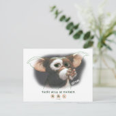 Gizmo Es wird ein Chaos geben Postkarte (Stehend Vorderseite)