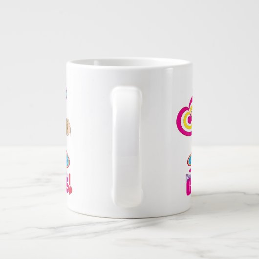 Gizmo | gefährlich Niedlich Jumbo-Tasse (Rückseite)