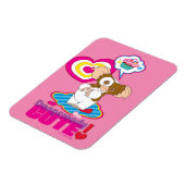 Gizmo | gefährlich Niedlich Magnet (Linke Seite)