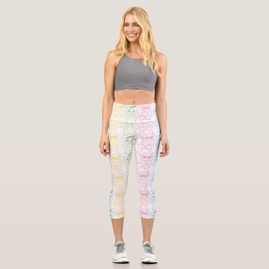 Gizmo | Helles Licht! Helles Licht! Capri Leggings (Vorderseite)