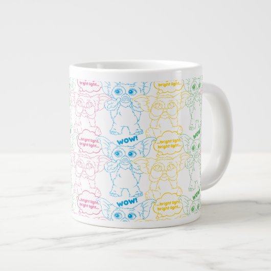 Gizmo | Helles Licht! Helles Licht! Jumbo-Tasse (Vorderseite Rechts)