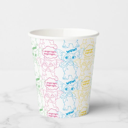 Gizmo | Helles Licht! Helles Licht! Pappbecher (Links)