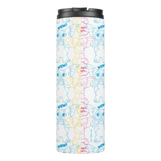 Gizmo | Helles Licht! Helles Licht! Thermosbecher (Rückseite)