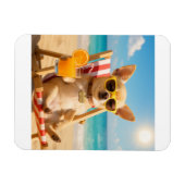 Gizmo im Urlaub Magnet (Horizontal)