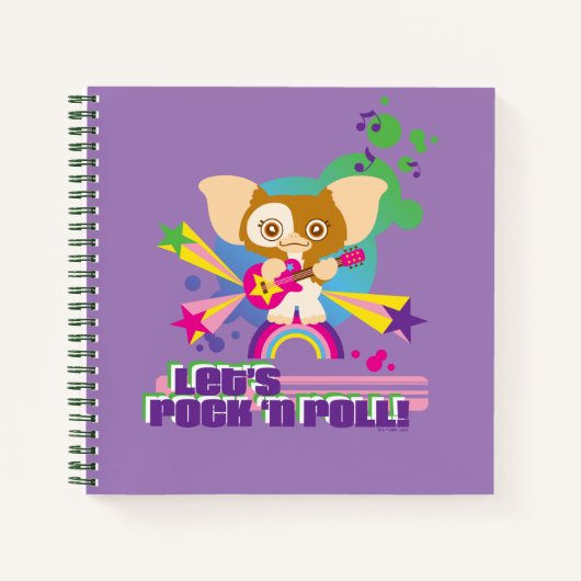 Gizmo | Let's Rock 'n Roll Notizblock (Vorderseite)