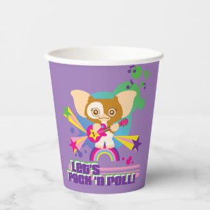 Gizmo   Let's Rock 'n Roll Pappbecher