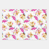 Gizmo | Let's Rock 'n Roll Pattern Geschenkpapier Set (Vorderseite 3)