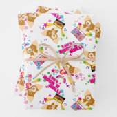 Gizmo | Let's Rock 'n Roll Pattern Geschenkpapier Set (Beispiel)