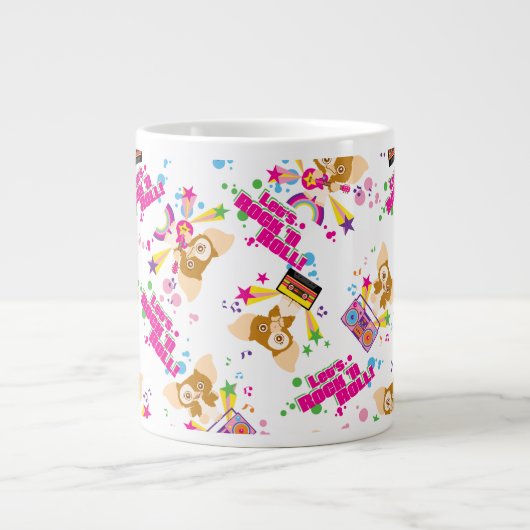 Gizmo | Let's Rock 'n Roll Pattern Jumbo-Tasse (Vorderseite)