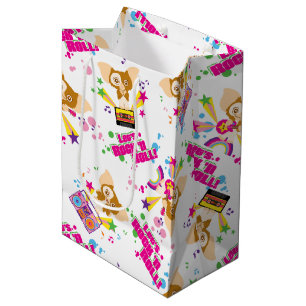 Gizmo Let's Rock 'n Roll Pattern Mittlere Geschenktüte
