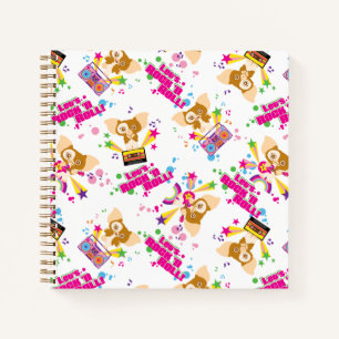 Gizmo   Let's Rock 'n Roll Pattern Notizblock