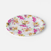 Gizmo | Let's Rock 'n Roll Pattern Pappteller (Schrägansicht)