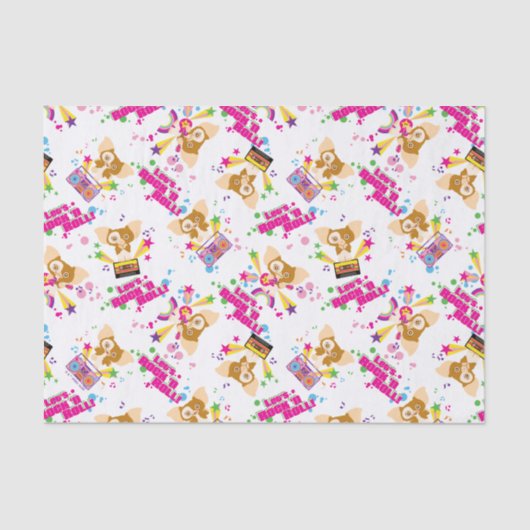 Gizmo | Let's Rock 'n Roll Pattern Seidenpapier (Vorderseite)