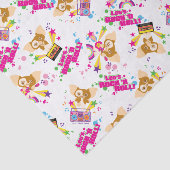 Gizmo | Let's Rock 'n Roll Pattern Seidenpapier (Ausschnitt)
