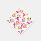 Gizmo | Let's Rock 'n Roll Pattern Serviette (Ecke)