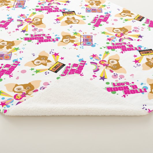Gizmo | Let's Rock 'n Roll Pattern Sherpadecke (3/4)