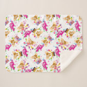 Gizmo | Let's Rock 'n Roll Pattern Sherpadecke (Vorderseite (Horizontal))