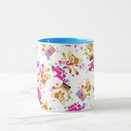 Gizmo | Let's Rock 'n Roll Pattern Tasse (Zentrum)