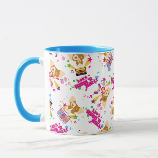 Gizmo | Let's Rock 'n Roll Pattern Tasse (Links)