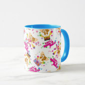 Gizmo | Let's Rock 'n Roll Pattern Tasse (VorderseiteRechts)