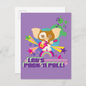 Gizmo | Let's Rock 'n Roll Postkarte (Vorne/Hinten)