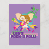 Gizmo | Let's Rock 'n Roll Postkarte (Vorderseite)