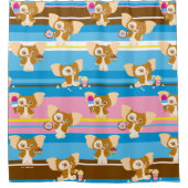 Gizmo | Muster für Niedliches Comic Duschvorhang (Vorderseite)