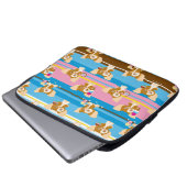 Gizmo | Muster für Niedliches Comic Laptopschutzhülle (Vorne Knopf)