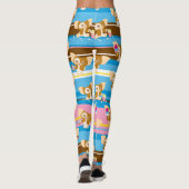 Gizmo | Muster für Niedliches Comic Leggings (Rückseite)
