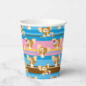 Gizmo | Muster für Niedliches Comic Pappbecher (Links)