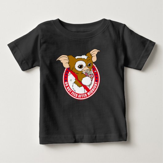 Gizmo | Nach Mitternacht nicht Gefüttert Baby T-shirt (Vorderseite)
