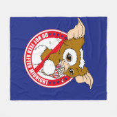 Gizmo | Nach Mitternacht nicht Gefüttert Fleecedecke (Vorderseite (Horizontal))