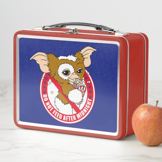 Gizmo | Nach Mitternacht nicht Gefüttert Metall Brotdose (Beispiel)