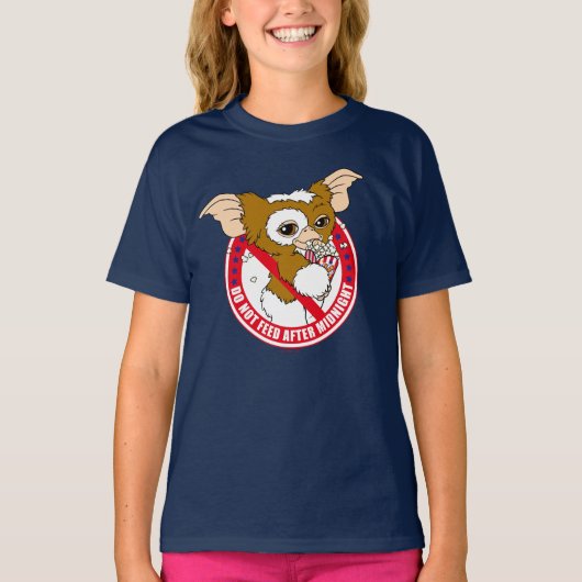 Gizmo | Nach Mitternacht nicht Gefüttert T-Shirt (Vorderseite)