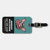 Gizmo | NIEDLICHER COMIC Gepäckanhänger (Vorderseite horizontal)