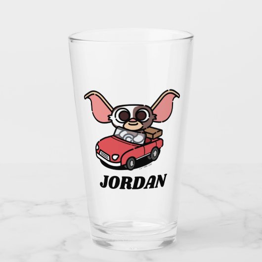 Gizmo | NIEDLICHER COMIC | Name hinzufügen Glas (Vorderseite)