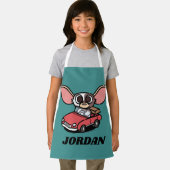 Gizmo | NIEDLICHER COMIC | Name hinzufügen Schürze (Insitu)