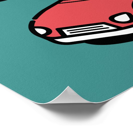 Gizmo | NIEDLICHER COMIC Poster (Ecke)