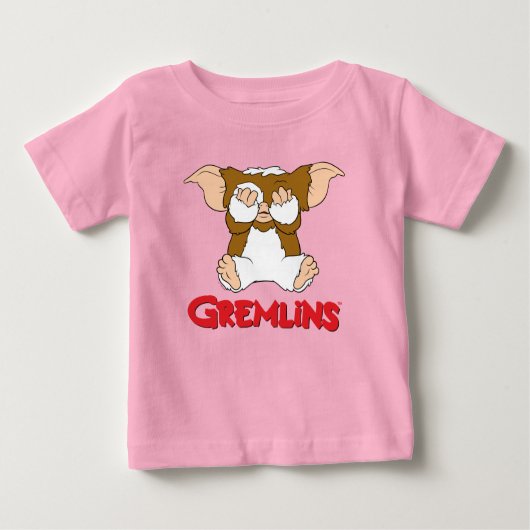 Gizmo| Niedliches Comic Baby T-shirt (Vorderseite)