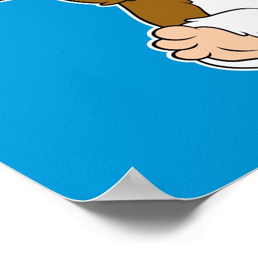 Gizmo | NIEDLICHES COMIC Poster (Ecke)