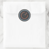 Gizmo Offline-Firmenlogo Runder Aufkleber (Tasche)