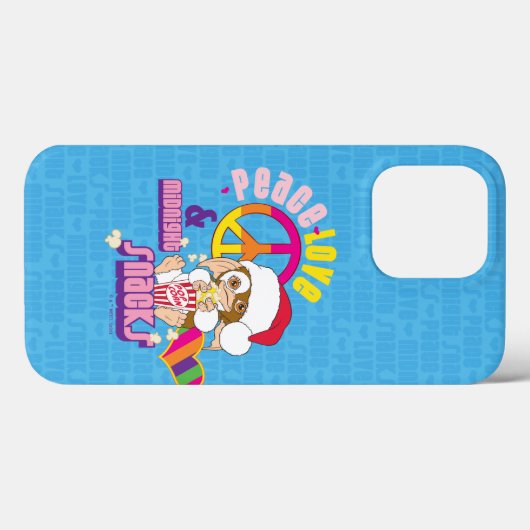 Gizmo | Peace Liebe & Midnight Snacks Case-Mate iPhone Hülle (Rückseite (Horizontal))