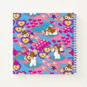 Gizmo | Peace Liebe & Midnight Snacks Notizblock (Rückseite)