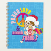 Gizmo | Peace Liebe & Midnight Snacks Planer (Vorderseite)