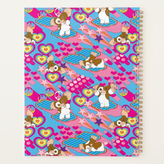 Gizmo | Peace Liebe & Midnight Snacks Planer (Rückseite)