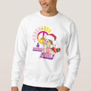 Gizmo   Peace Liebe & Midnight Snacks Sweatshirt