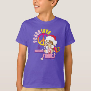 Gizmo   Peace Liebe & Midnight Snacks T-Shirt
