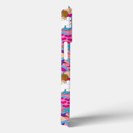 Gizmo | Pink Peace & Liebe Pattern Case-Mate iPhone Hülle (Rückseite / Rechts)