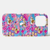 Gizmo | Pink Peace & Liebe Pattern Case-Mate iPhone Hülle (Rückseite (Horizontal))