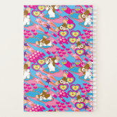 Gizmo | Pink Peace & Liebe Pattern Planer (Rückseite)